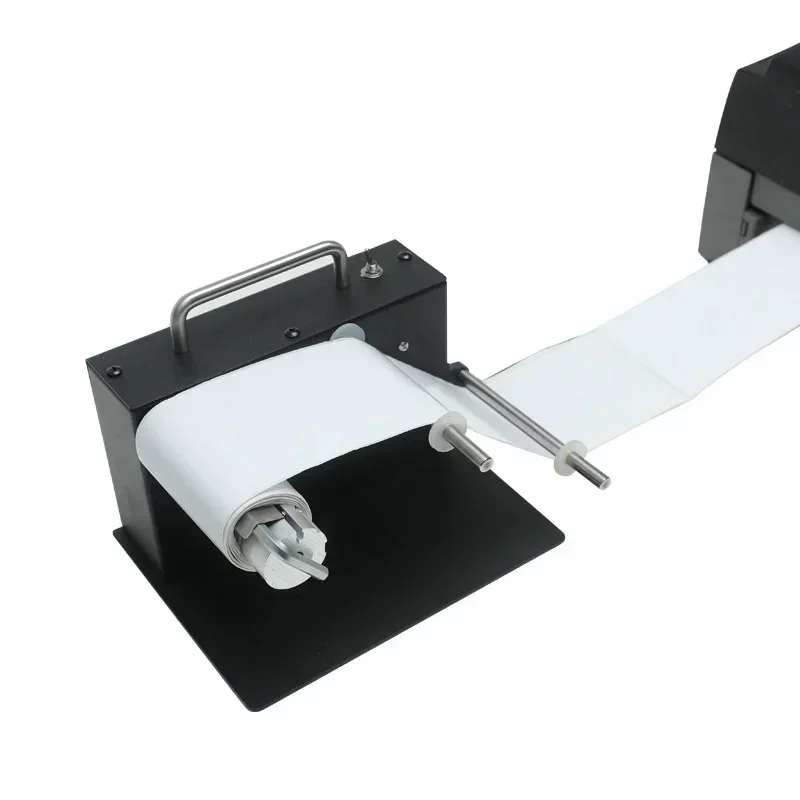 Automatický štítok prevíjajúci stroj 220V/110V/20W čiarový znak obojsmerný prevíjací stroj self-spad s nálepkou prevíjajúci stroj