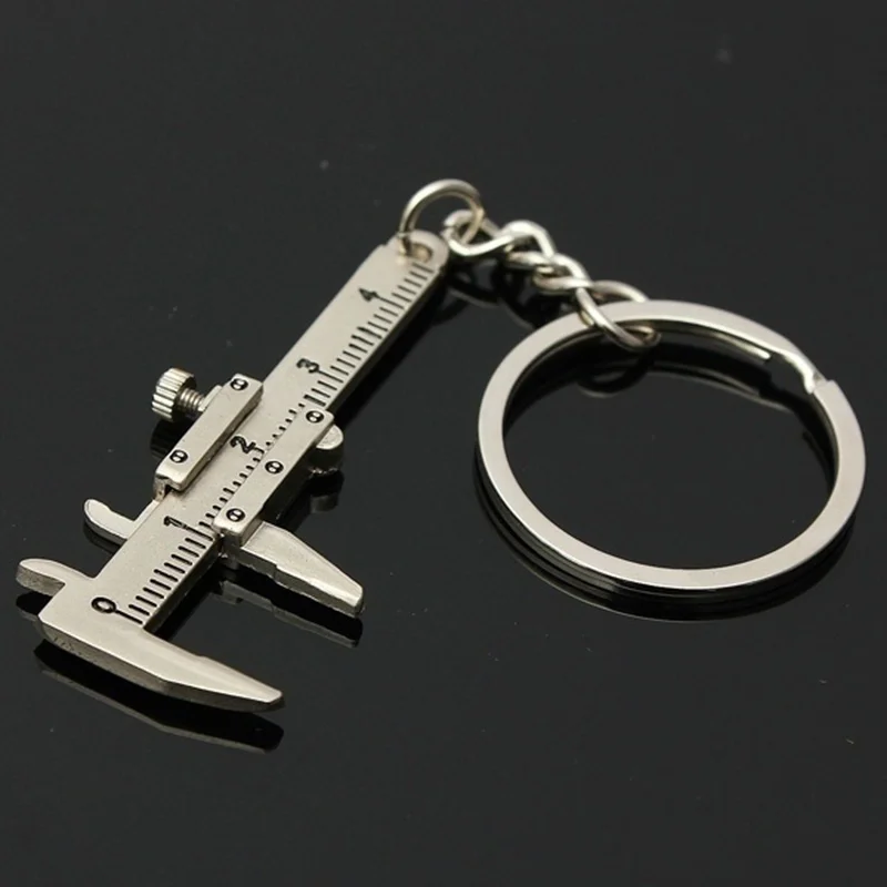 Automobil Mini Vernier Caliper Prenosný 0-40 mm Keychain pre sedadlo Tarraco F1 Keychain nevesta JDM Jesus Auto Tuning V60