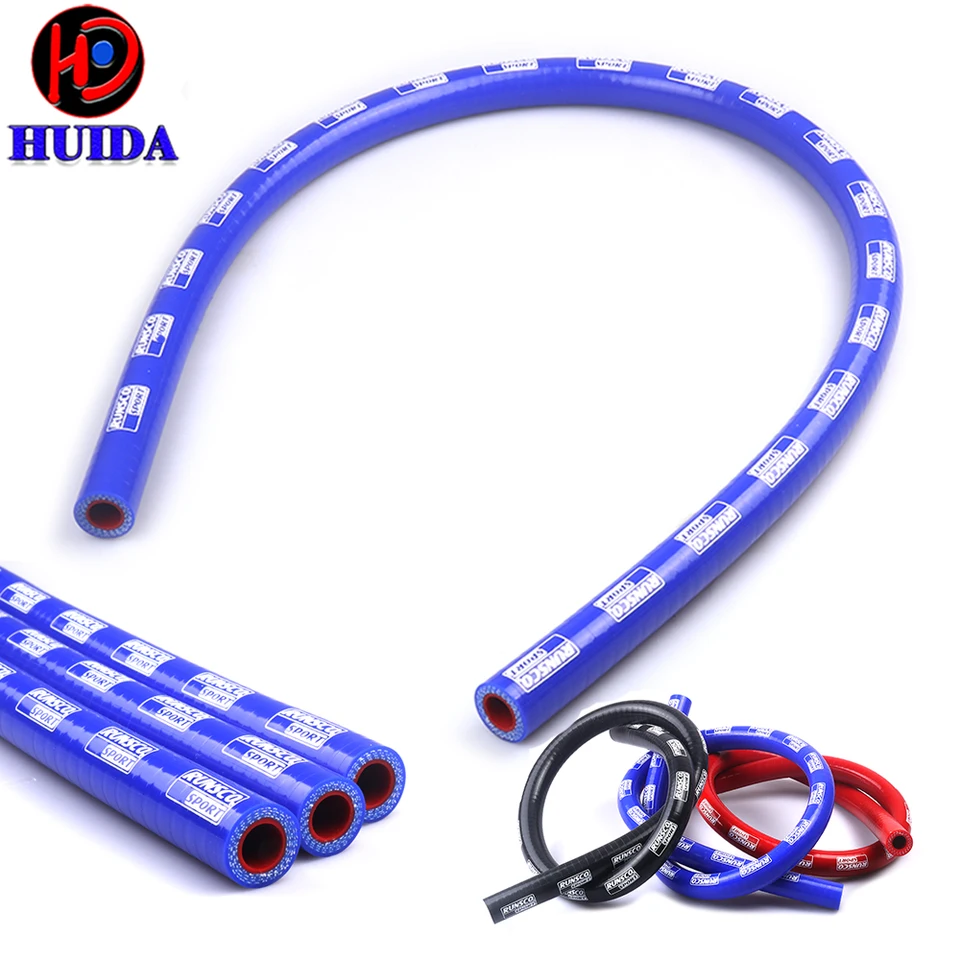 Automobil Silikónové rovné chladiace hadica hadica medzikotuler Turbo rúrka 1 meter id 12 mm 16 mm 19 mm 20 mm 22 mm 24 mm 26 mm 28 mm 30 mm