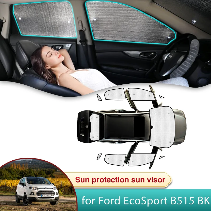 Automobil Sun Shade for Ford Ecosport B515 BK MK2 2013 2014 2015 2016 2017 2018 2019 2020 2021 2022 2023 ADPISORY Sunshade Window