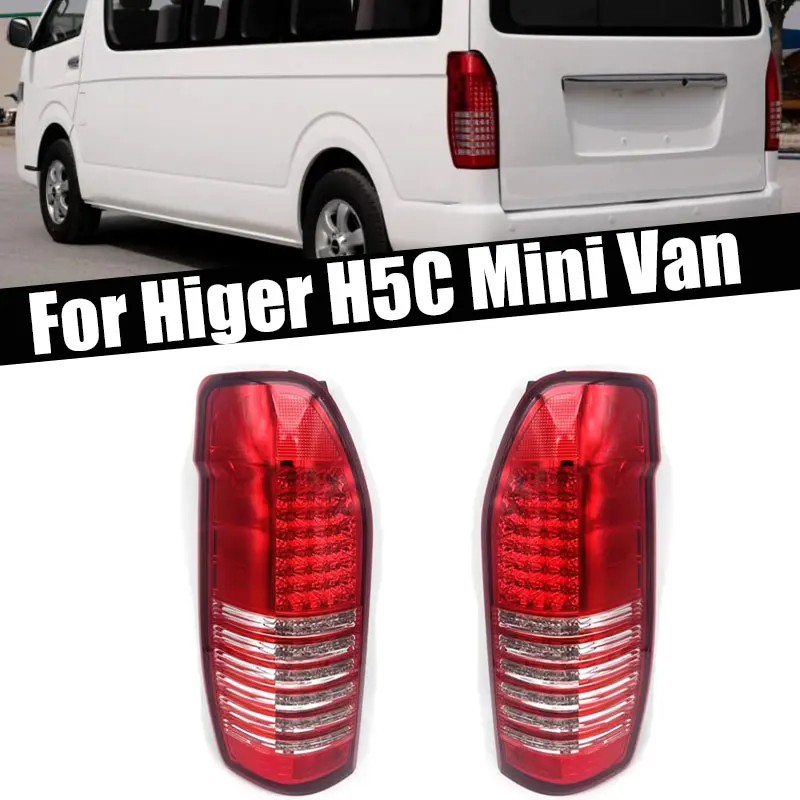 Automobil zadný nárazník zadné svetlo Výstražná brzdová lampa zastavenie svetla Signál Hnacie svetlá pre zostavu H5C Mini Van Taillight Zostava