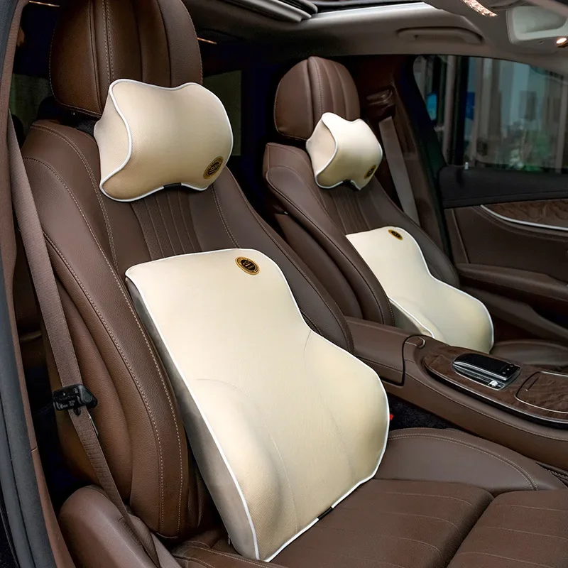 Automobilca Small Headrest Podporná sada pamäť bavlna Vnútorné jadro Pohodlné vankúšové vankúšové vankúš