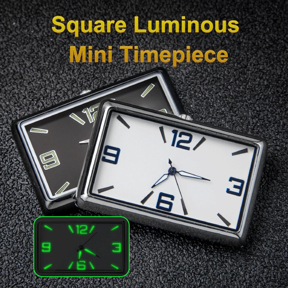 Automobile Quartz Clocks Sledujte dekorácie automobilov Ozdoby vozidla Zinc zliatiny Materiál módne prémiové automatické módne hodinky