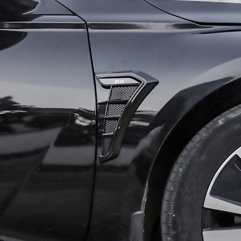Automobilka 3D žiabre nálepky automobil Fender bočné vetracie vetracie vetracie vetracie vetracie vetracie vetracie vetracie prietok