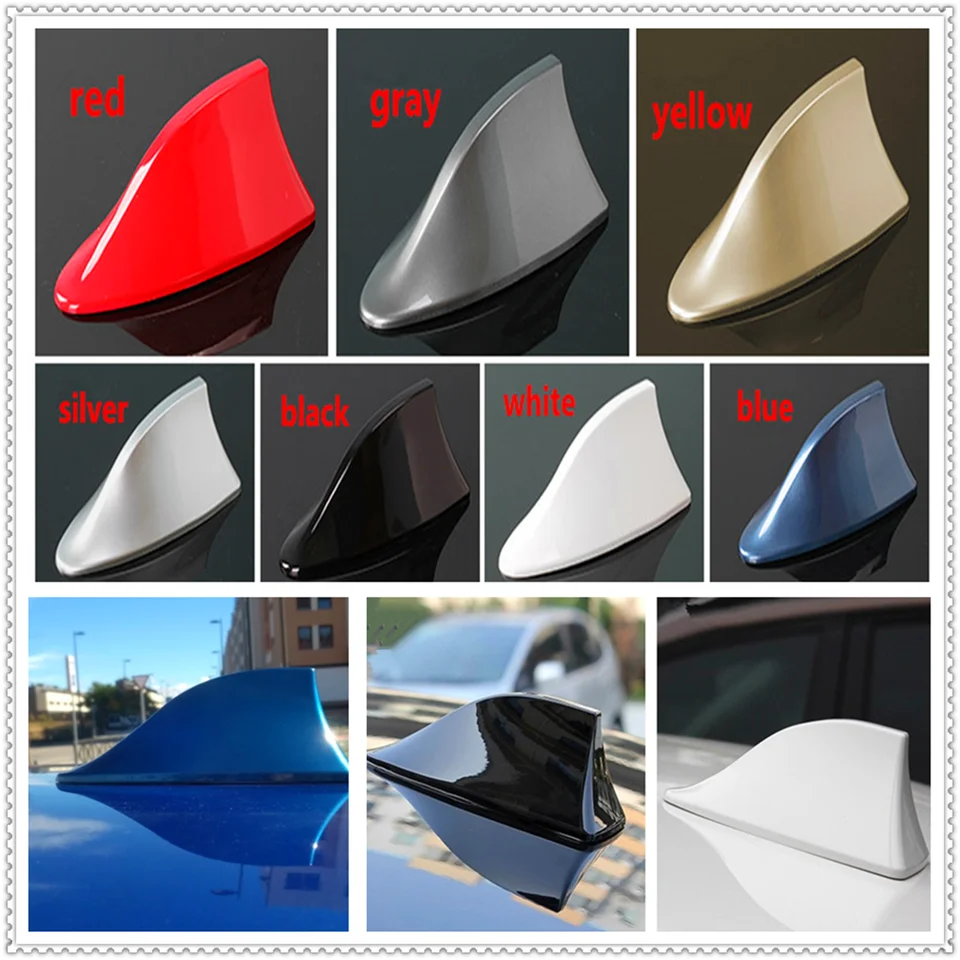 Automobilka Fin anténa Auto rádiový signál Aerial Strešné antény pre Toyota 4Runner Sienna Sequoia Prius g Camry I-Tril