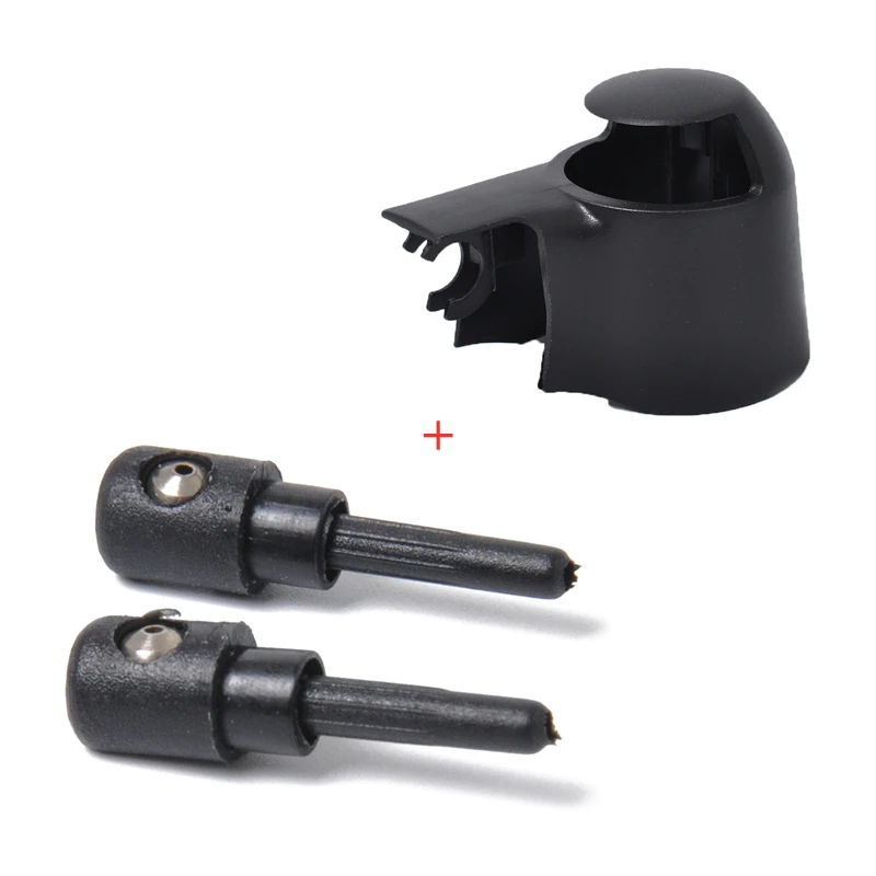 Automobilka zadná stierač Arm Arm Cover Trys pre Caddy pre VW Mk5 Golf Passat Caddy Tiguan Touran 6Q6955435D Čierna