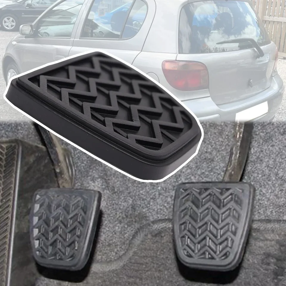 Automobilová brzdová spojka Pedál Pedal Pad Cover Výmena za Toyota Platz XP10 Vitz Yaris 2005 2004 2003 2002 2001 2000 Echo