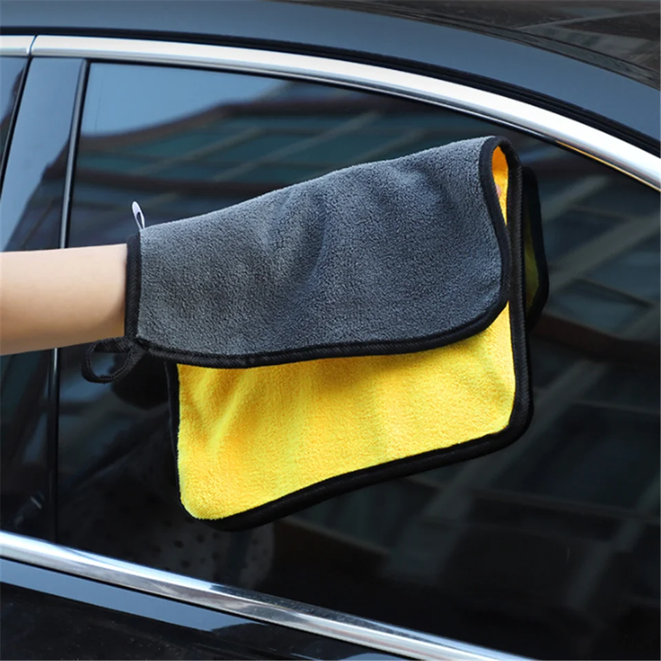 Automobilové doplnky mikrovláknové umývanie handričky pre Ford Focus 2 Kia Rio Chevrolet Cruze Toyota Solaris Kia Ceed Lada Vesta Opel