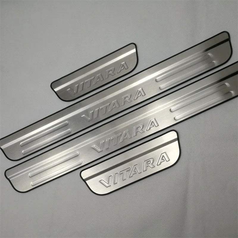 Automobilové doplnky pre Suzuki Vitara Dorave Dvere Sill Pedal Pedal Doska z nehrdzavejúcej ocele ochranca