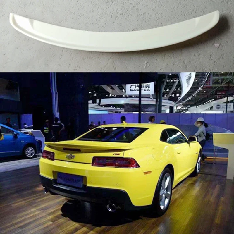 Automobilové príslušenstvo ABS plastové nenatreté farebné farebné kmeňa krídla strecha spilera automobilu pre Chevrolet Camaro 2016 2017 2017 2018
