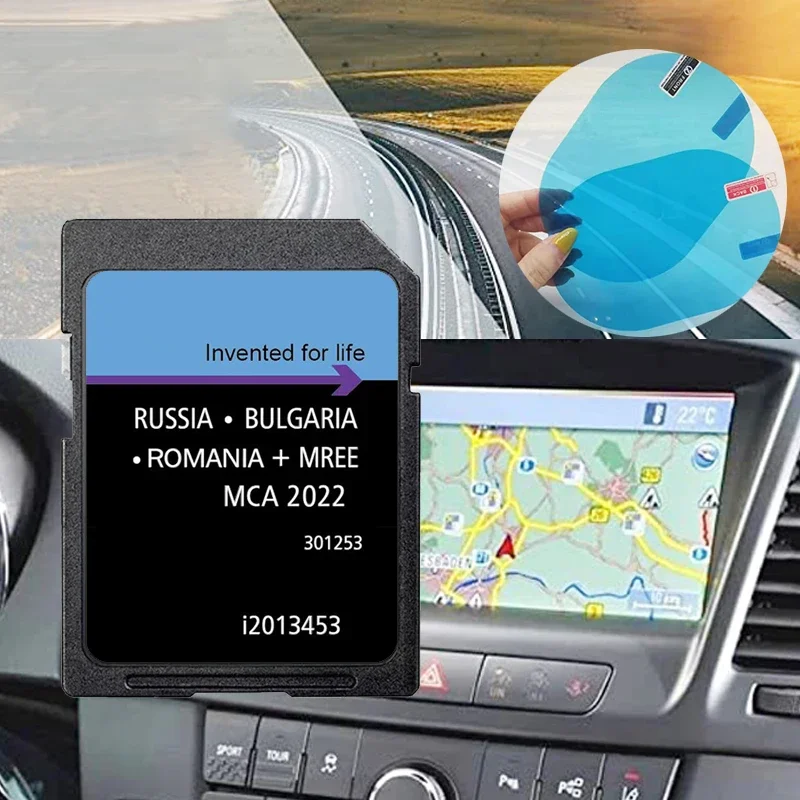 Automobilové príslušenstvo pre Ford Kuga Focus Mondeo Car 2022 Map GPS SD karta Navigačný systém Aktualizácia East Europe 8 GB Doprava zdarma