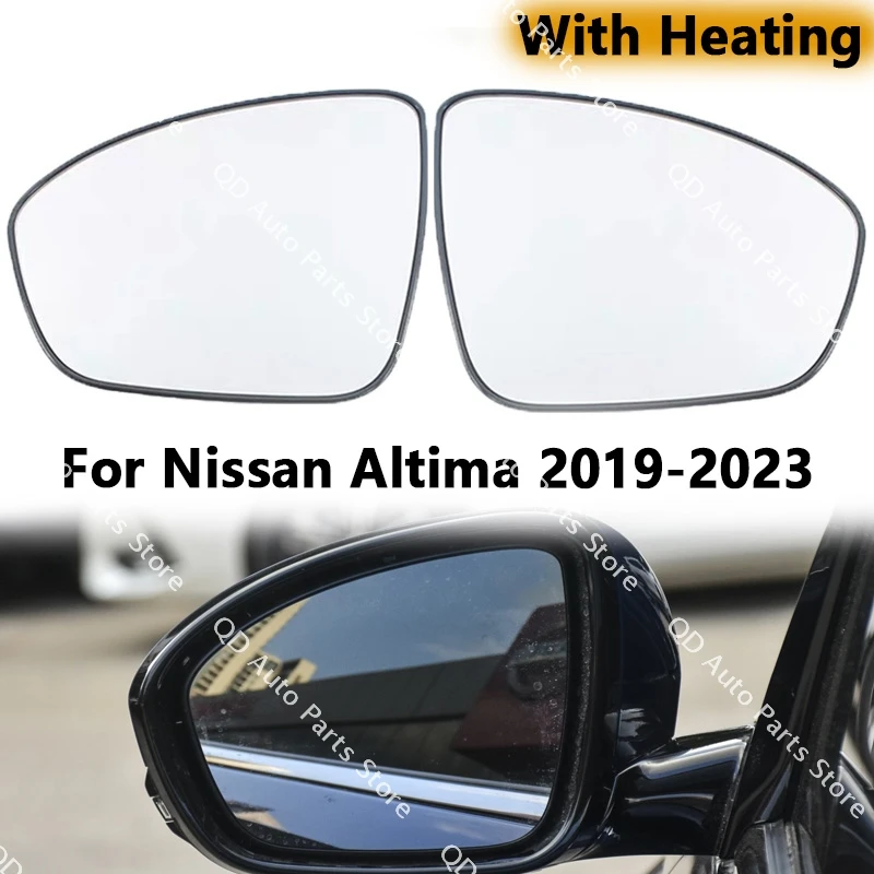 Automobilové príslušenstvo pre Nissan Altima 2019 2020 2021 2022 2023 Vymeňte šošovky spätného zrkadla Vonkajšia strana reflexnej sklenenej šošovky
