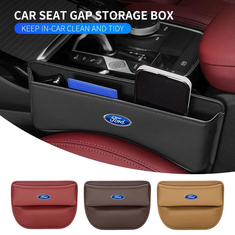 Automobilové príslušenstvo sedadla organizátor organizátora Organizátor pre netesný úložný vrecko pre Ford Focus MK2 MK3 Fiesta MK7 Ranger Mondeo MK4 S-Max KUGA