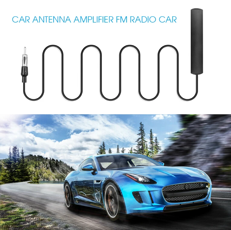 Automobilové rádio Hidden zosilňovač anténny signál Booster pre Fiat Punto Doblo 500 500x Panda Bravo Linea Croma 595 Abarth