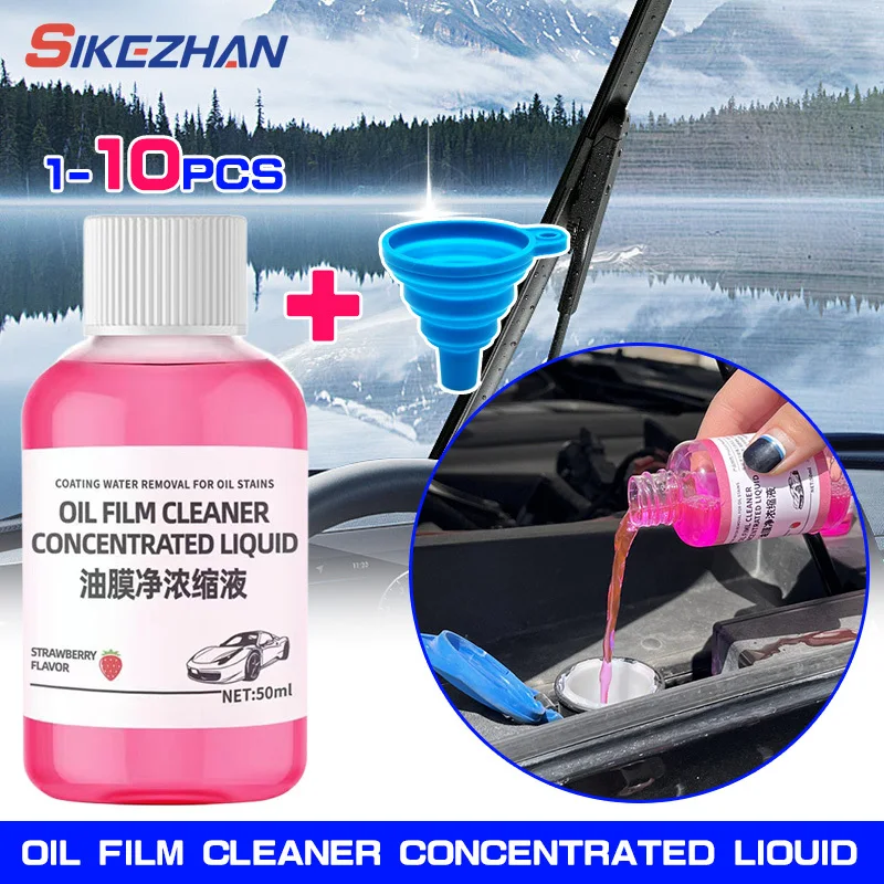 Automobilové sklo Dirt Oil Film Remover Automotive čelné sklo spätné zrkadlá Zrkadlá