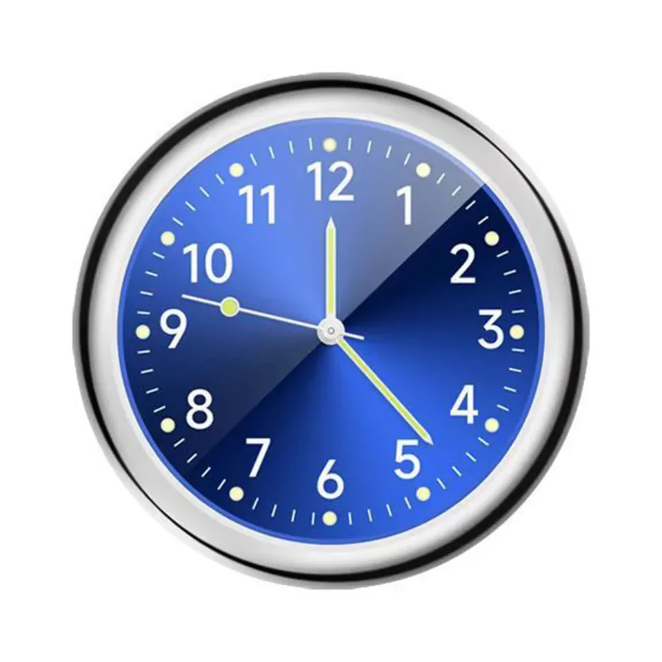 Automobilové svižné automobily Interné mini digitálne hodinky Mechanics Quartz Clocks pre auto automatické ozdoby