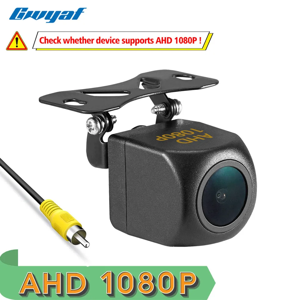 Automobilové vozidlo AHD Zadný pohľad Zadná kamera AHD Full HD 1080p Overovacia kamera Univerzálna 4 sklenená šošovka HD Parkovacia kamera pre autá Radio