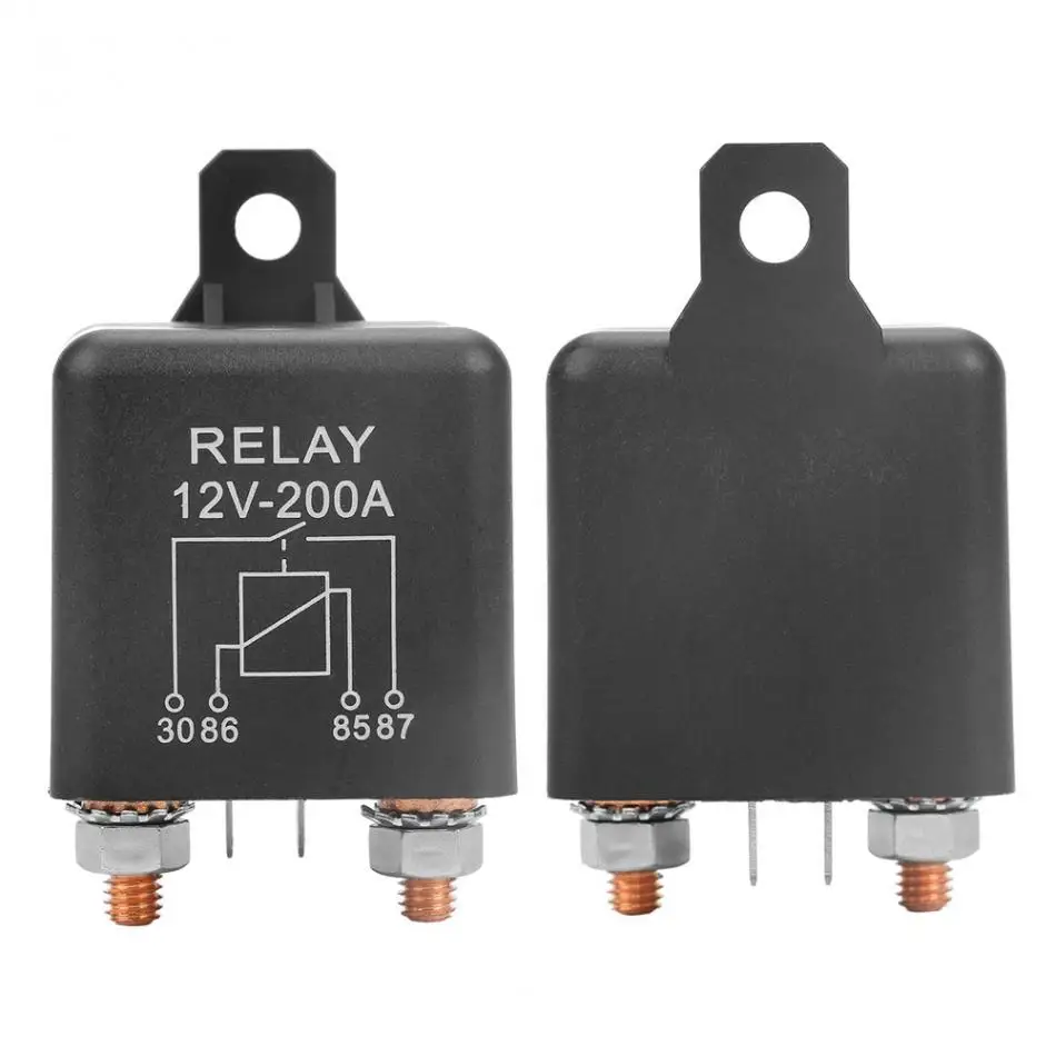 Automobilový automobilový nákladný automobilový relé 24v/12v 200a/100a/120a kontinuálny typ automobilového modulárneho relé