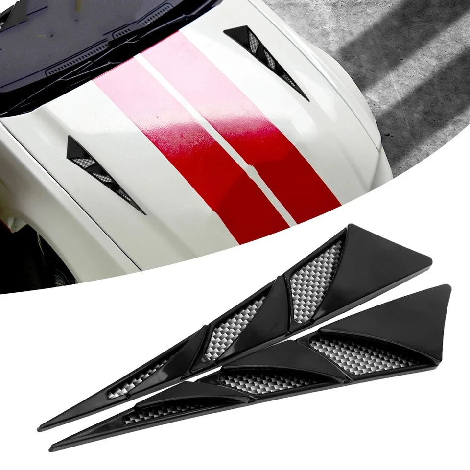 Automobilový blatník modifikovaný bočný vzduchový otvor v otrokoch dekorácie telesných nálepiek Simulácia žralok Cheek Coiler Car Body Dekorácie