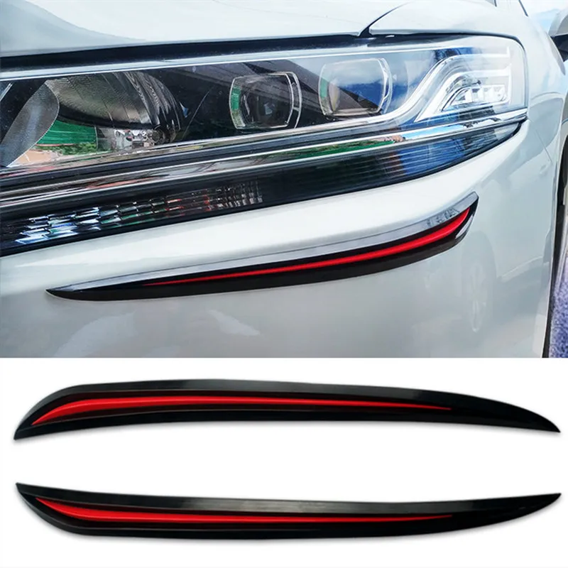 Automobilový chránený chránič rohu Scratch Scratch Struk PVC Univerzálny automobil Fender Sticker predný zadný nárazník Adhézna doska