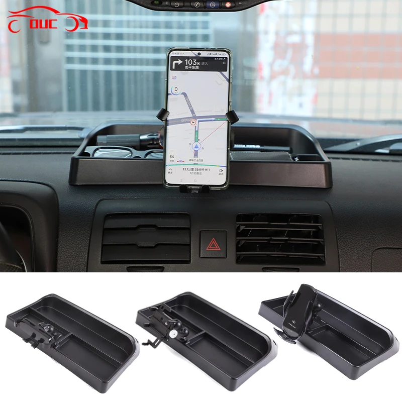Automobilový dashboard Console Storage Box Organizátor podkladový držiak na telefón pre Hummer H3 2005-2009 interiérové ​​doplnky