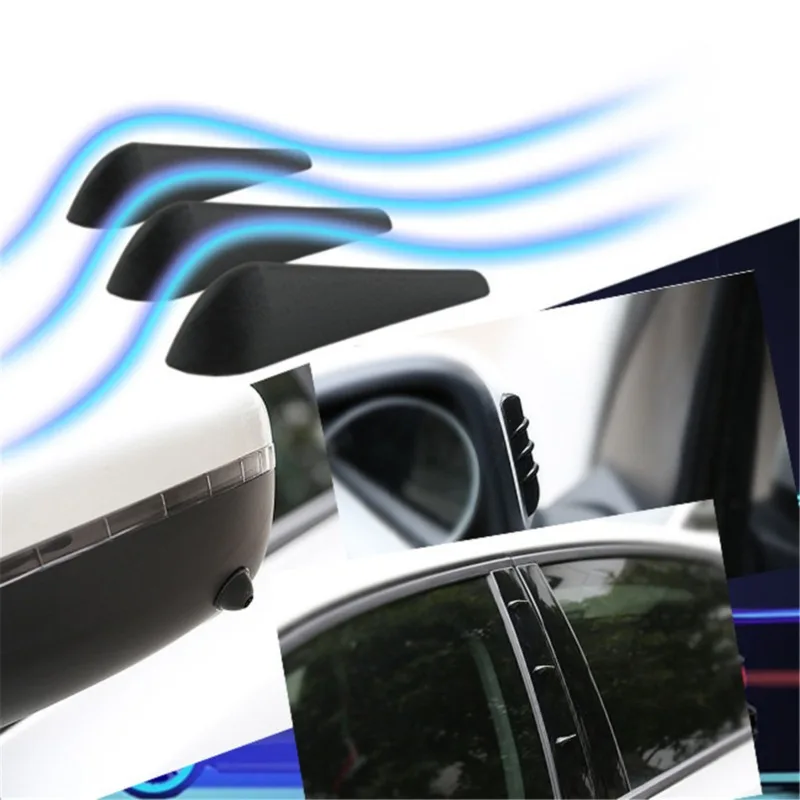Automobilový deflektor spojlera nálepka na redukciu hluku vetra ODDELENIE STYLING STYLING lišty