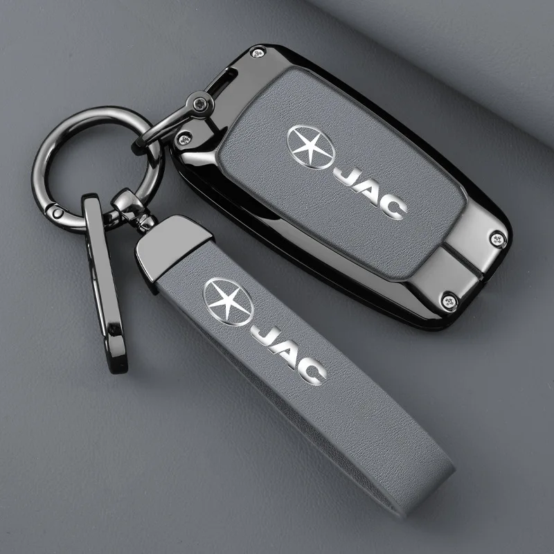 Automobilový diaľkový kľúč FOB Case Chránič chránič pre Jac S2 vylepšuje S3 S4 S5 S7 R3 A5 V7 Filp Shuailing T6 S2 Keychain Accessories