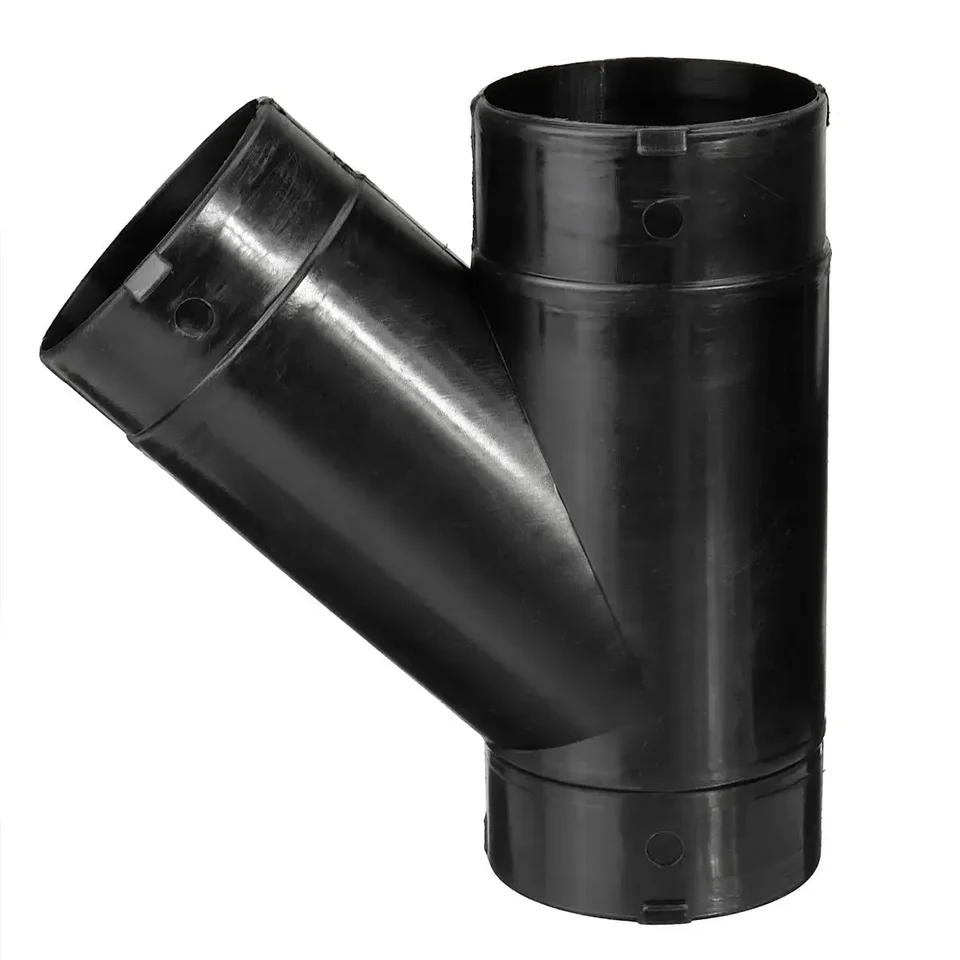 Automobilový duting y vetvy Splitter Rovná potrubie konektor nafty Parkovacie ohrievač 60 mm/75 mm pre Webasto Eberspacher