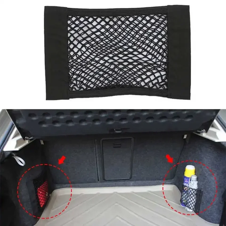 Automobilový kmeň kmeň sedadla Elastic Elastic Storage Net pre BMW E30 E36 E39 E46 E60 E70 E87 E90 E92 E71 X1 X2 X3 X4 X5 X6 X7