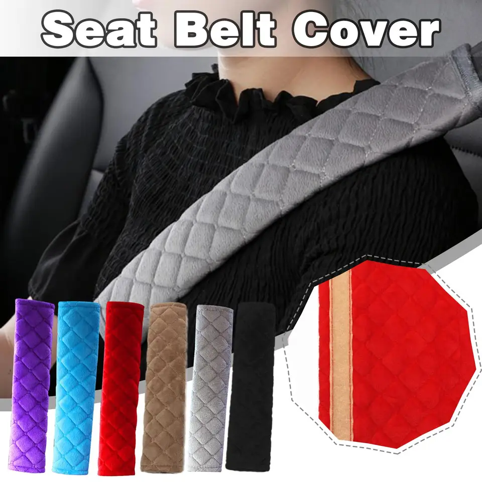 Automobilový kryt bezpečnostného pásu automatické bezpečnostné pásy pokrýva bezpečnostné ochranné remene Warm Ramer Plush Inter s príslušenstvom Auto V1v6