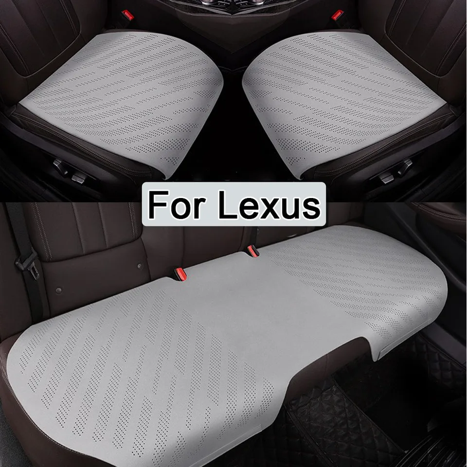 Automobilový kryt nekĺzajúcich predných zadných stoličiek Priedušné podložné sedadlo vankúša pre Lexus IS300H CT200H IS250 RX350 NX300H RX450H