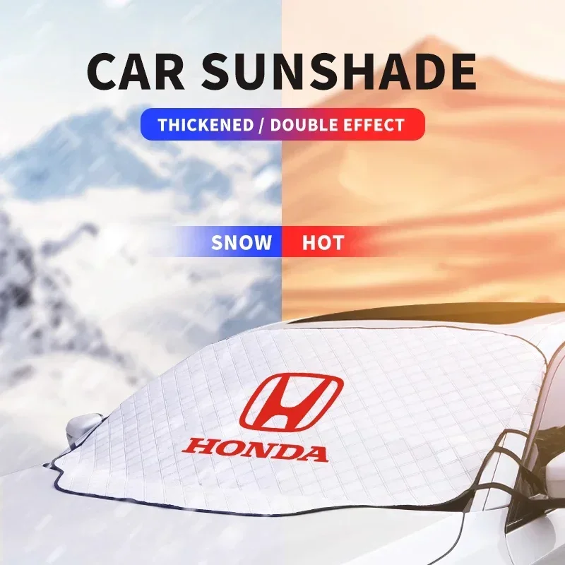 Automobilový kryt predného skla automobilu Sunshade Cover pre Honda H CR-V Stepwgn Civic Accord City XR-V Envix Odyssey Vezel Fit
