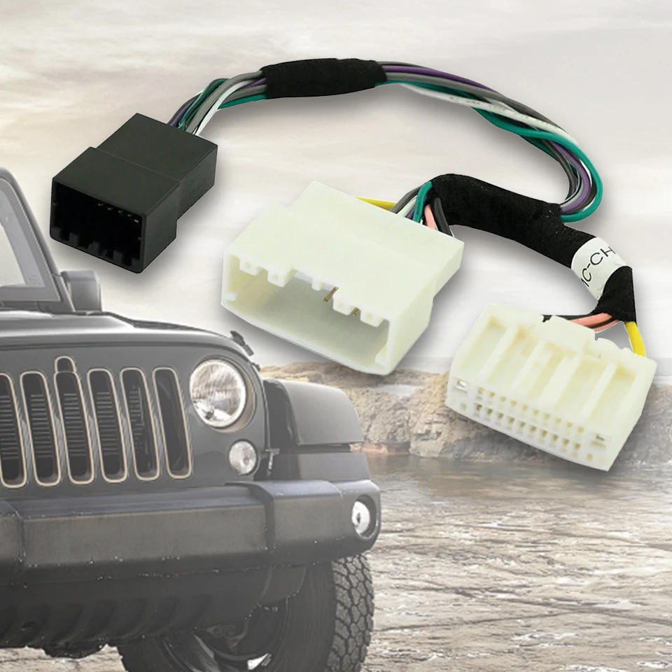 Automobilový modul ANC obtokp obtok T-Harness Plug ANC-CH01 kompatibilný s Pacificou Ram Truck Grand Cherokee