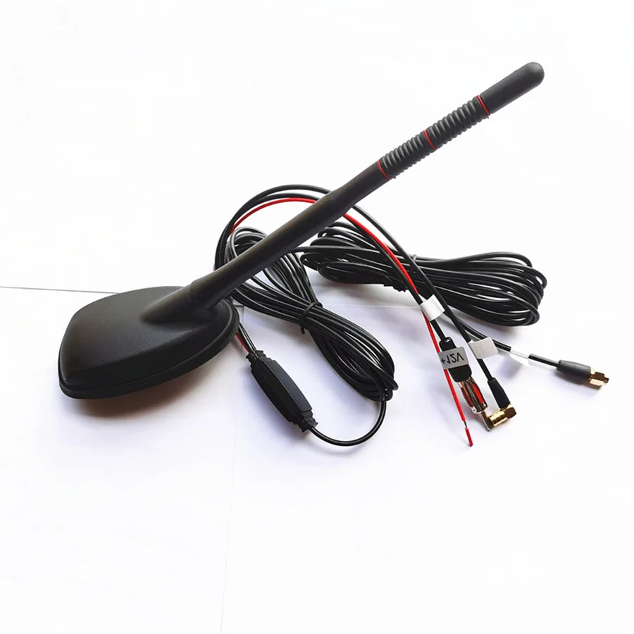 Automobilový montáž Aerials GPS navigačný systém DAB Digital Radio Tuner DAB+ prijímač Car Stereo FM/AM Radio zosilňovač