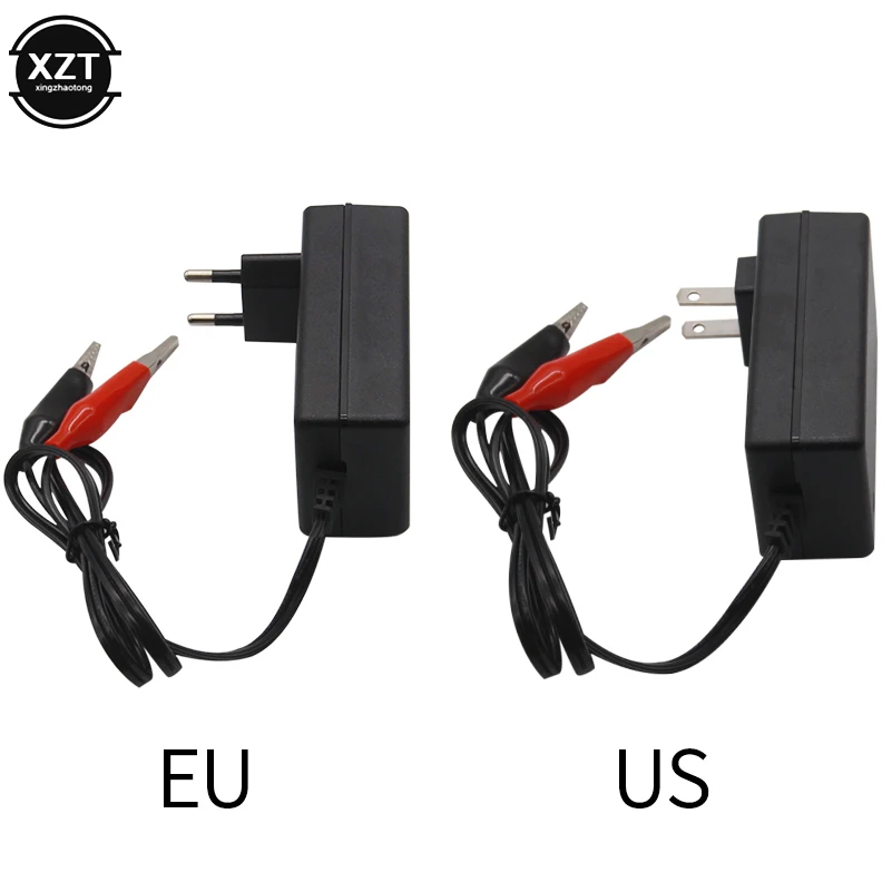 Automobilový motocykel inteligentná olovnatá kyselina AGM gél gél batériu nabíjačku DC 12 V Volt 1a 220V Motor 4AH 7AH 10AH 12AH 20AH MOTO 12V1A 1000MA