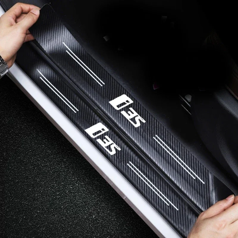 Automobilový prahový prah zadného kmeňa proti nálepkami proti škrabancom pre I3S 2019 I Z Séria i3 i01 I01N i8 I12 Z1 Z3 E52 Z4