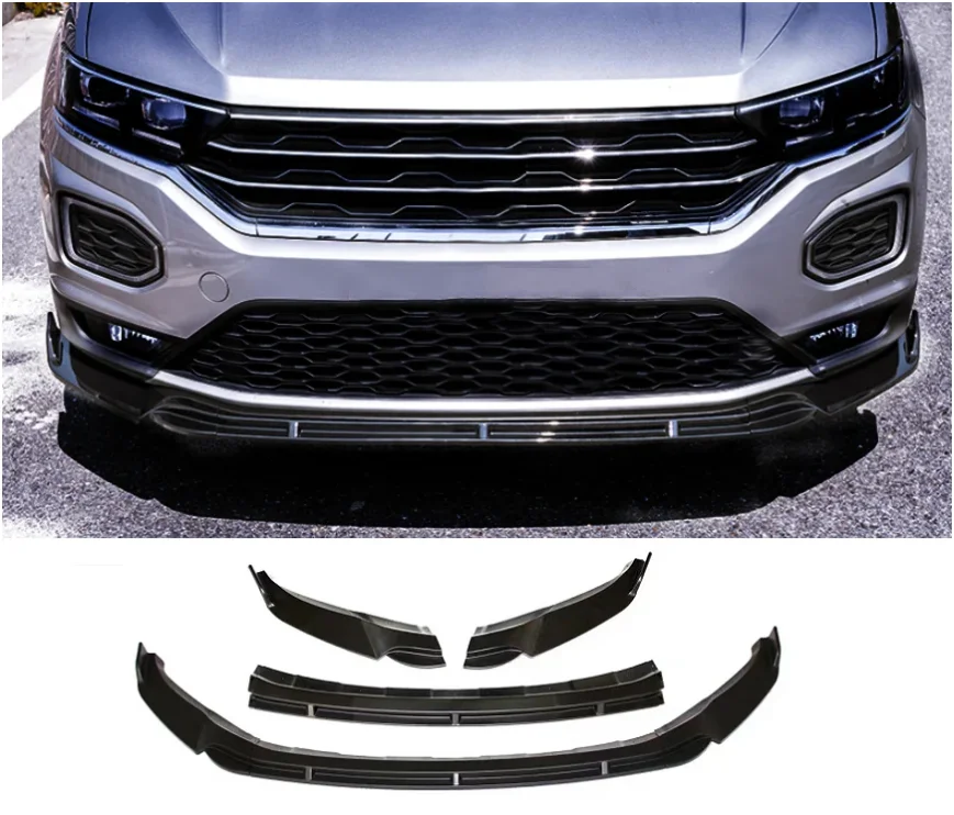 Automobilový predný nárazník SPOILER SPOILER SPOILER PREDNÁ LAPOVÁ OBCHODOVÁ OCHRANA PRE VW T-ROC pre TROC 2018 2019 2020 2021