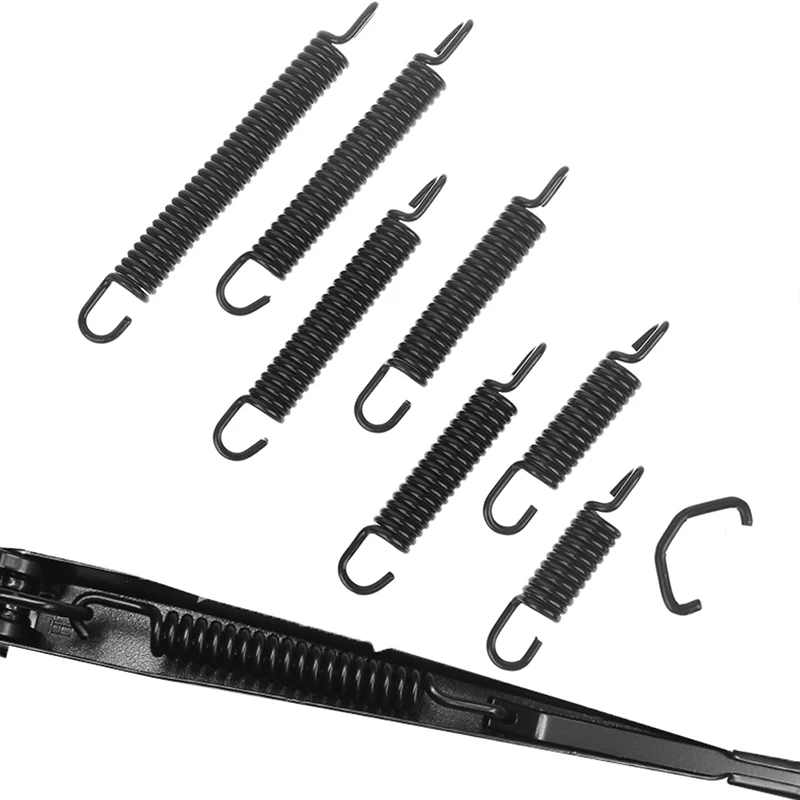 Automobilový tlak tlaku Rocker Ztierača oceľový napätý priemer pružiny Priemer 2,8 mm Vonkajší priemer 14 mm dĺžka 68 78 89 115 130 mm
