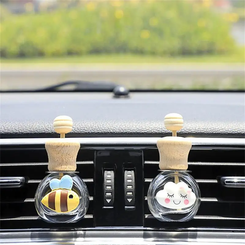Automobilový vzduch osviežovač fľaša automatický éterický olej Difúzor Vôňa vzduchu Vôňa Parfum Parfum Prázdne fľaškové interiérové ​​doplnky