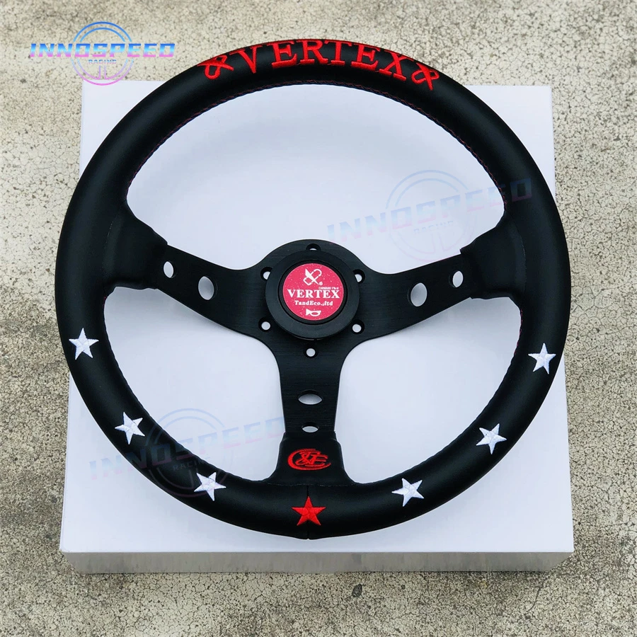 Automobilový športový vrchol volantu pretekársky typ vysokokvalitný univerzálny 13 palcov 330 mm hliníkový volant Styling