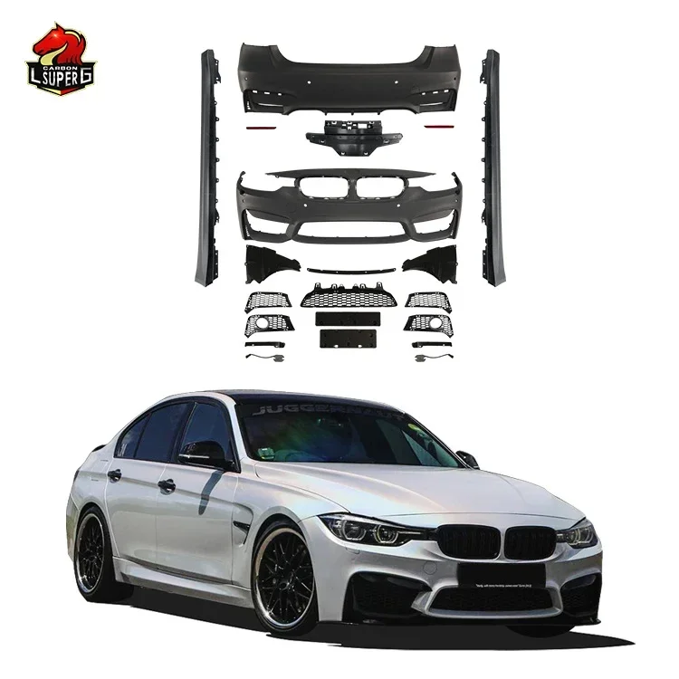 Automobily Auto M3 Stylové súpravy pre telo pre BMW 3 Series F30 F35 2013-2019