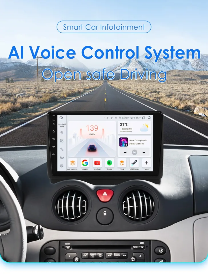 AUTOMÁRNE A Android pre Citroen C2 C3 2002 2003 - 2006 Android Auto Stereo CarPlay Multimedia Player 7862 Intelligent Audio GPS