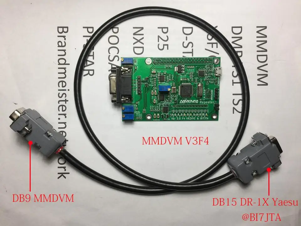Autor Bi7jta MMDVM Hotspot Repeater Board V3F4 pre DMR C4FM/YSF, NXDN Dstar POCSAG P25, USB SPORT RASPBERRY PI4 PI 4B