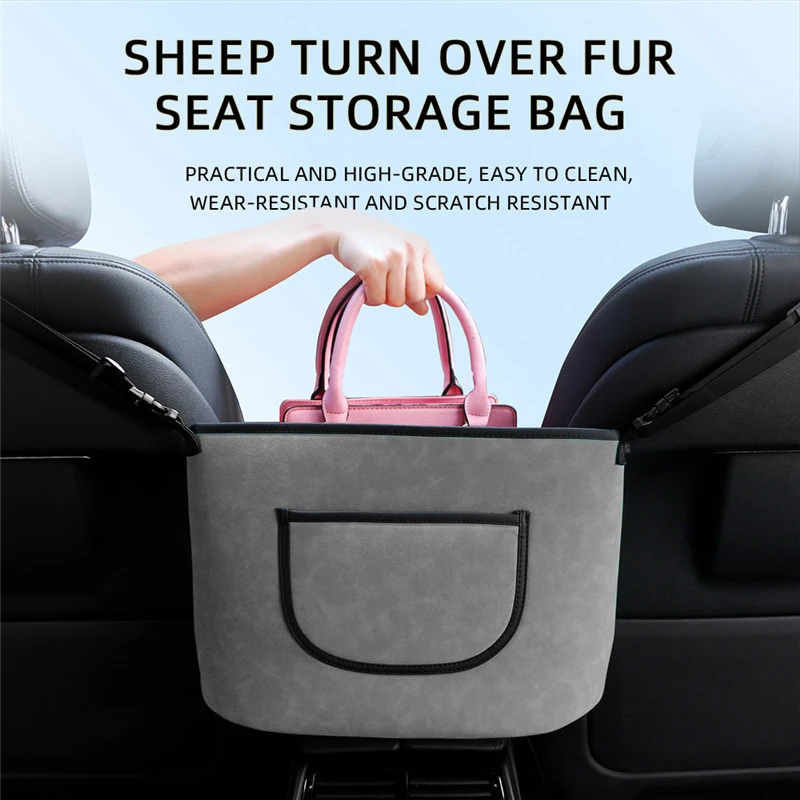 Autosedačky stredné zavesenie organizátora Multifunkčný držiak na kabelku Storage Bag Car lakťová opierka zavesenie organizátora Ukladanie vreckového telefónu