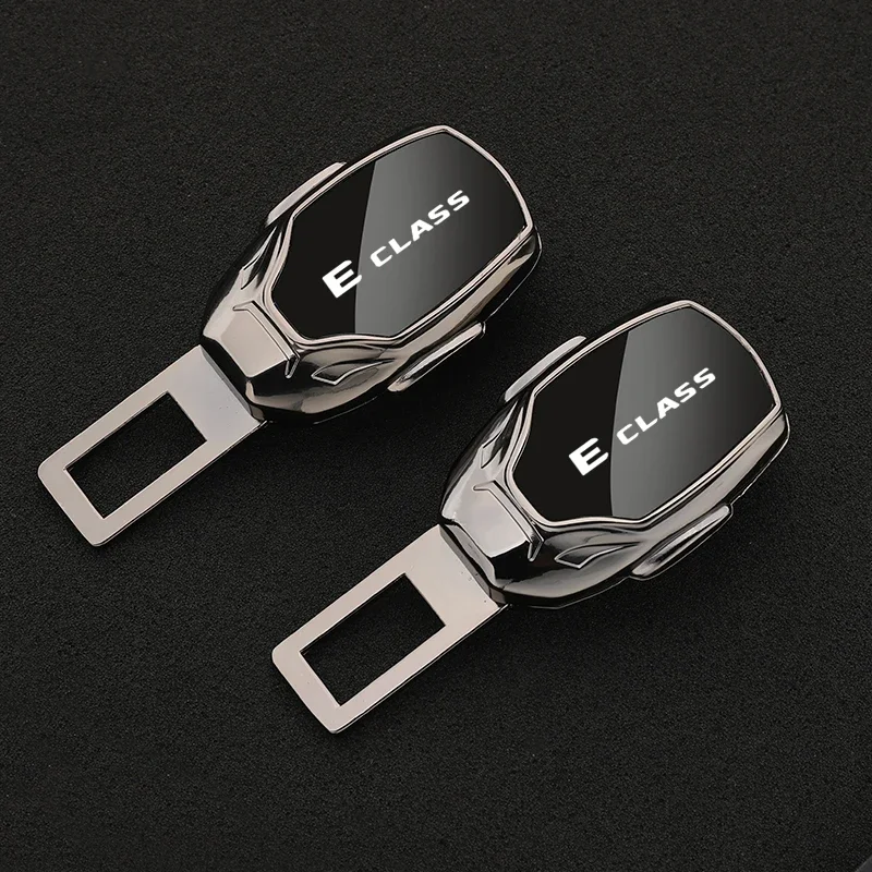Autosedárové pásové sponky na predlžovanie bezpečnostných pásov Zamknutia Socket Socket Safety pracka pre triedu Mercedes Benz E s príslušenstvom pre auto s logovým automobilom