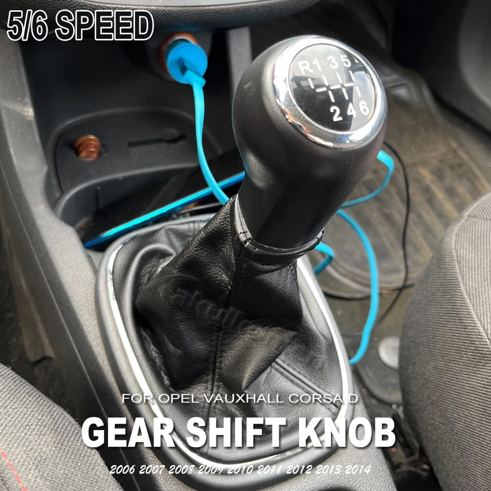 Autoálne doplnky 5/6 rýchlostných vozidiel Gomb Shift Gomor Gaitor Boot pre Opel Vauxhall Corsa D 2006 2007 2008 2009 2010 2012 2012 2012 2013 2014