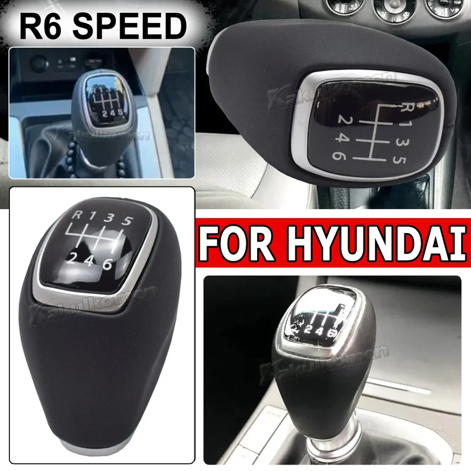 Autoálne doplnky kožené 6-stupňové radenie prevodovky pre Hyundai Tucson TL i30 i20 getz miesto Elantra ad Accent Verna 43711-F2300try