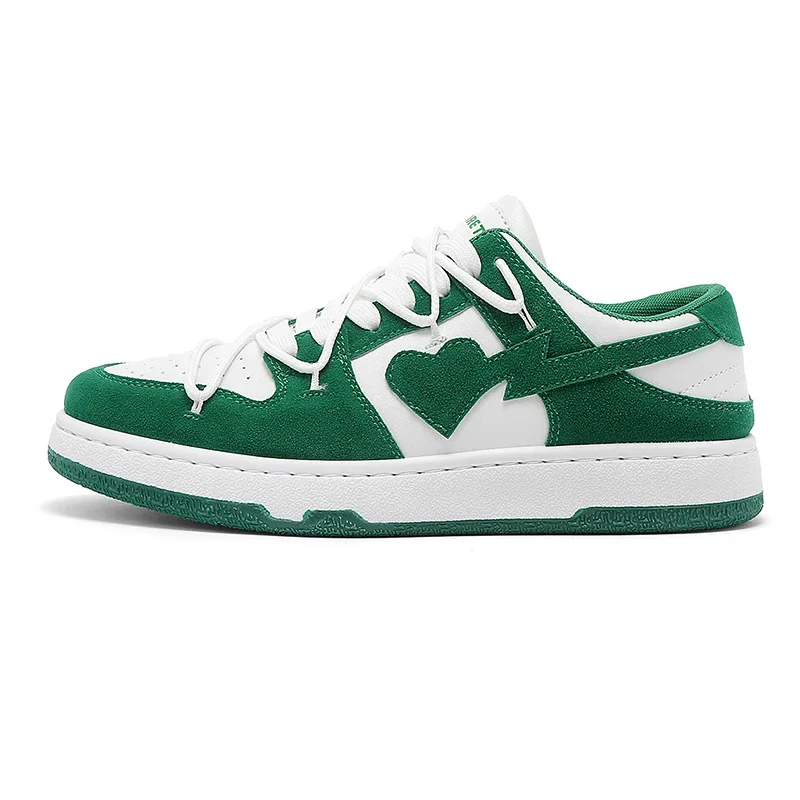 Autumn Men Tasičné tenisky Srdce basketbalové topánky Mužské byty tenisové športové bežecké topánky Neklipy Jogging Trainers obuv