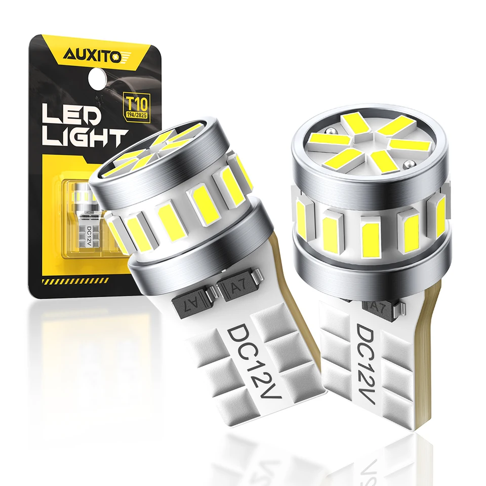 Auxito 2ks T10 LED poloha svetla Canbus W5W LED žiarovka parkovacie parkovacie parkovacie osvetlenie VW Golf 6 7 MK7 BMW E87 G30 X5 E70