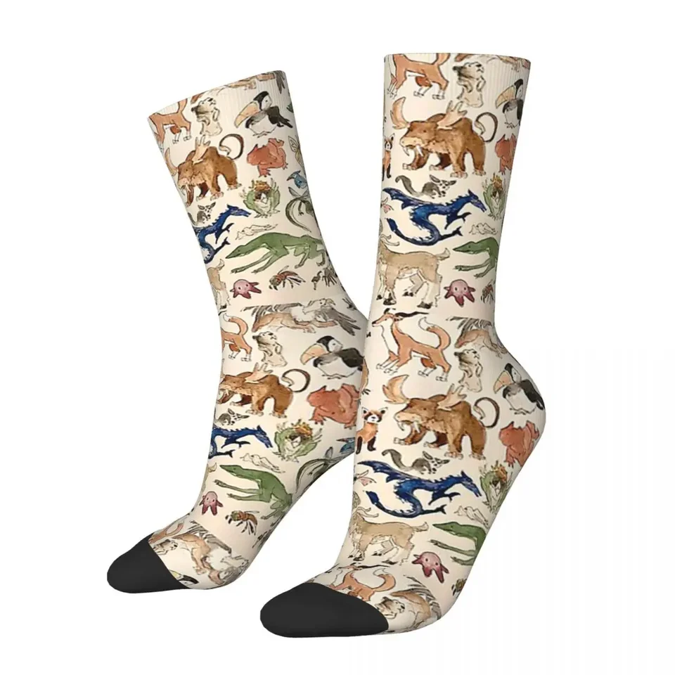 Avatar The Last Airbender Show, Appa, Momo, Turtle Duck Socks Pow Spoching Pančenia po celú sezónu Dlhé ponožky Príslušenstvo